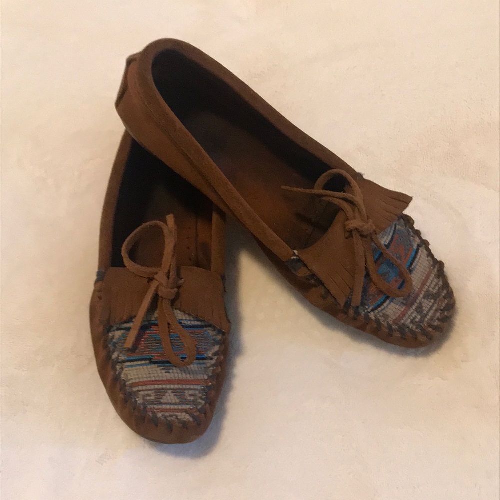 MINNETONKA WOMEN’S EL PASO II SUEDE MOCASSINS